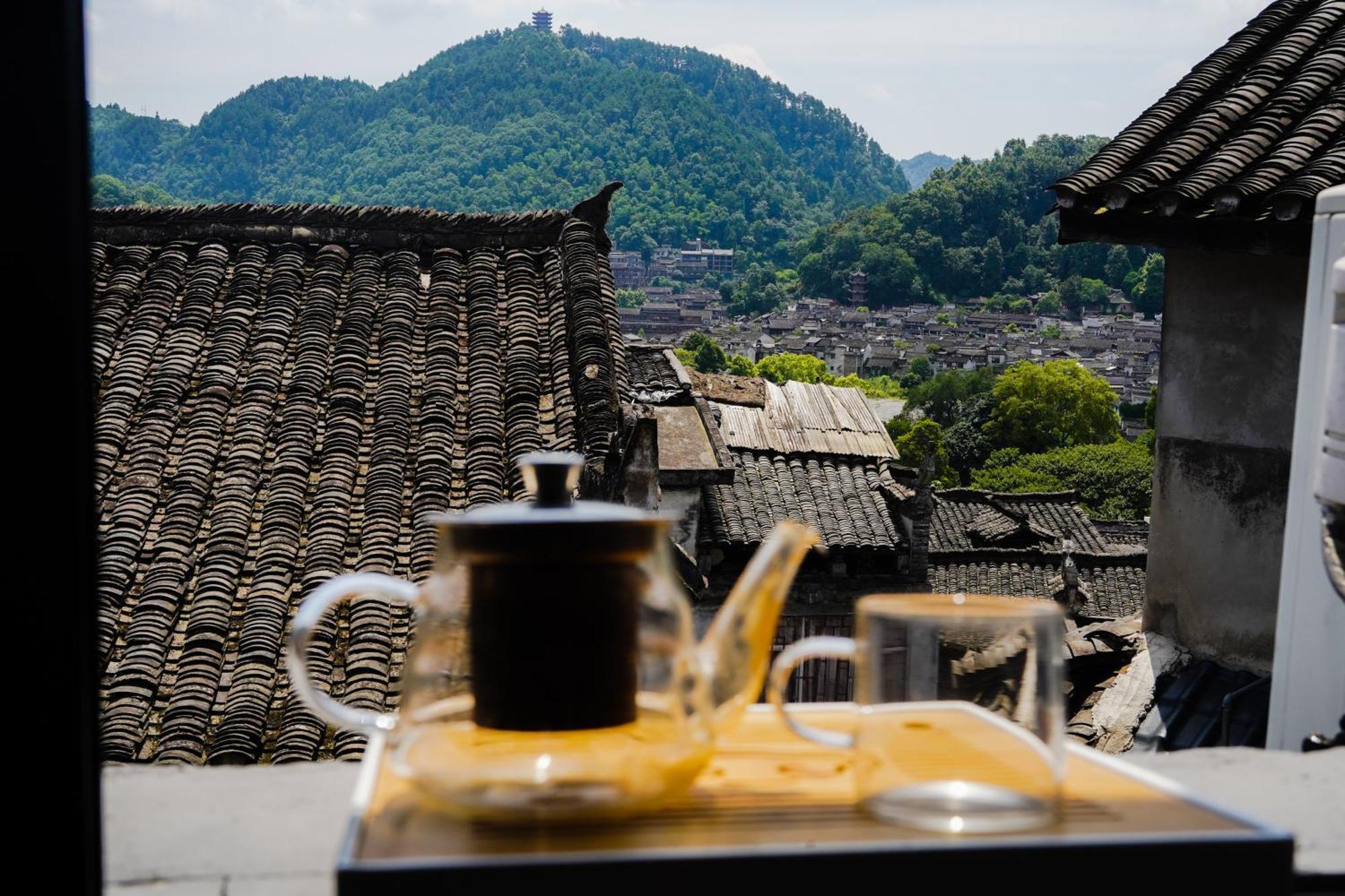 云起山居庭院观景民宿 Fenghuang Værelse billede